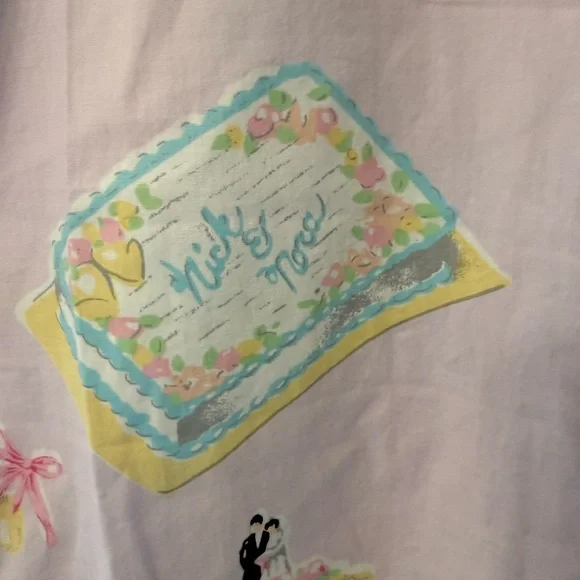 Nick & Nora Lavender Bridal Print Pajama Pants - Picture 5 of 8